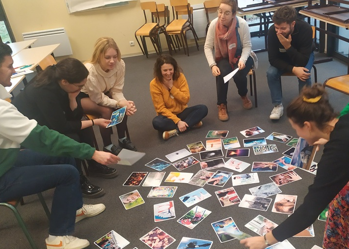 Groupe - animation atelier créativité