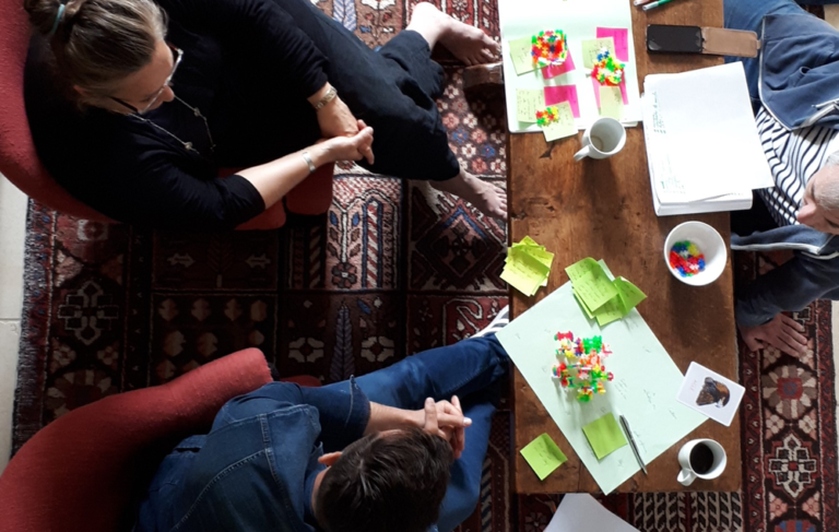 Résidences créactives - échange entre participants et animateurs